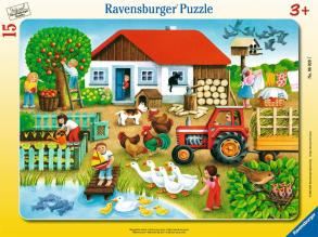Farm 15 db-os didacta puzzle - Ravensburger