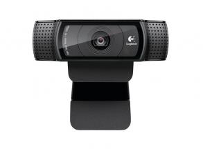 Logitech C920 1080p mikrofonos fekete webkamera