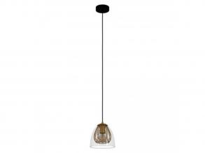 EGLO , 390037 , JAZMINIA , függesztett lámpa , E27 , 1X40W , IP20 , átlátszó