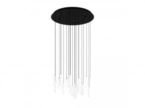 EGLO , 390209 , SARDENARA , függesztett lámpa , 3000 K , LED , 6X5,4W , Yes , IP20 , átlátszó