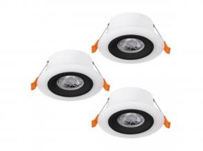 EGLO , 900915 , CALONGE , süllyesztett lámpa , 3000 K , LED , 3X4,8W , IP20