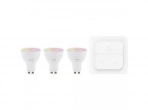 EGLO , 110313 , LEDE27 , fényforrás , 2700 K 6500 K , GU10 , 3X4,9W , Yes , opál