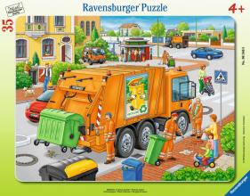 Kukásautó ramapuzzle, 35 darabos - Ravensburger