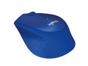 Logitech M330 Silent vezeték nélküli kék egér