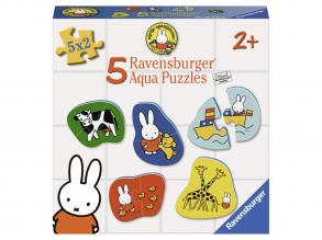 Miffy aqua puzzle fürdőjáték - 5x2 db