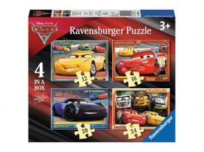 Disney Verdák 3, 4az 1-ben puzzle, Ravensburger