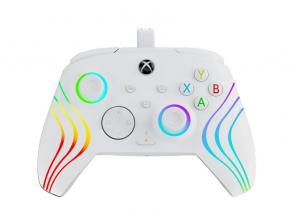 PDP 049-024-WH Afterglow WAVE Xbox Series X|S/Xbox One/PC vezetékes fehér kontroller