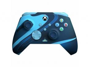 PDP 049-023-BLTD Rematch Glow Adevanced Xbox Series X|S/Xbox One/PC Blue Tide Glow in the Dark vezetékes kontroller