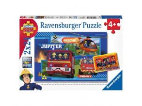 Ravensburger: Sam a tűzoltó 2x24db-os puzzle