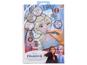 Disney hercegnők Jégvarázs 2: Flitter mozaikkép készítő szett