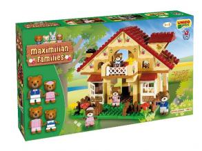 Maximilian Family építőjáték 155 db - Ház