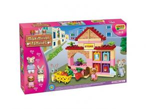 Unico: Maximilian Families mini élelmiszerbolt építőkocka szett 60db-os