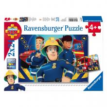Sam a tűzoltó 2x24 darabos puzzle