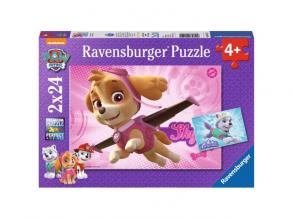 Mancs őrjárat Skye és Everest 2x24db-os puzzle - Ravensburger