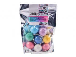 Create it! Mini fürdőgolyó 8 db-os szett, élénk színekben