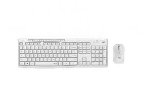 Logitech MK295 Silent HUN fehér vezeték nélküli billentyűzet + egér