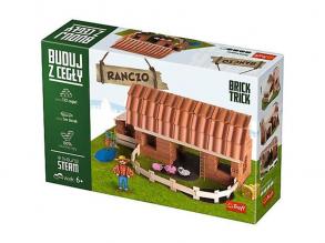 Brick Trick Téglából építünk: Farmház építőjáték - Trefl