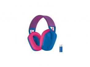 Logitech G435 Lightspeed Wireless kék gamer headset