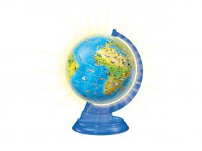 XXL földgömb Night Edition, angol 3D-puzzle, 180 darabos