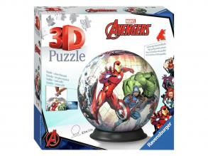 Marvel Bosszúállók 3D-puzzle, 72 darabos