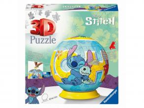 Disney Stitch és Pop 3D puzzle labda, 54 darabos