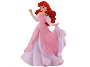 Ariel rózsaszín ruhás hercegnő játékfigura