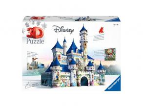 Disney kastély 3D puzzle, 216 darabos