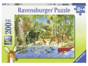 Puzzle 200 db - Erdei barátok