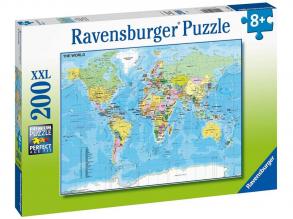 Puzzle 200 db - A világ