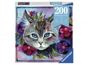 Puzzle 200 db - Macskaszem