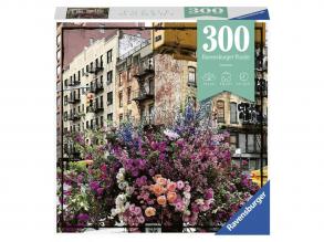 Puzzle 300 db - Virágok New Yorkban
