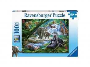 Dzsungel állatok XXL 100 db-os puzzle