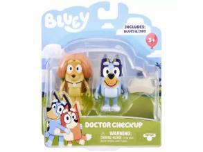 Bluey: Dupla karakter figura csomag - Orvos