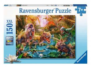 Puzzle 150 db - Dinoszauroszok