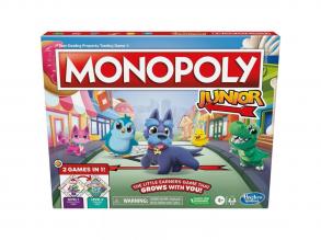 Monopoly Junior társasjáték gyerekeknek 2az1-ben - Hasbro