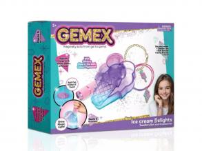 Gemex: Gélből drágakő jégkrém ékszerkészítő szett