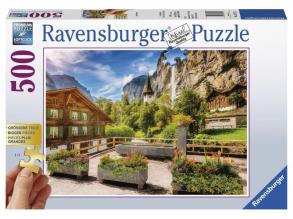 Puzzle 500 db - Lauterbrunnen