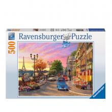 Esti hangulat Párizsban puzzle, 500 darabos