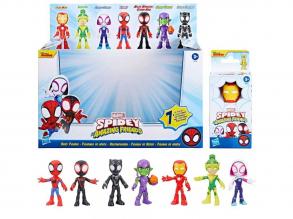 Pókember: Póki és csodálatos barátai meglepetéscsomag 1db 10cm-es figurával - Hasbro
