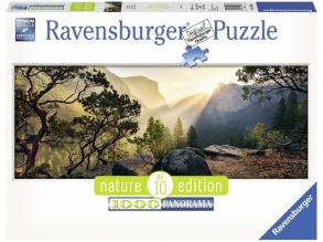 Yosemite nemzeti park 1000 darabos panoráma puzzle