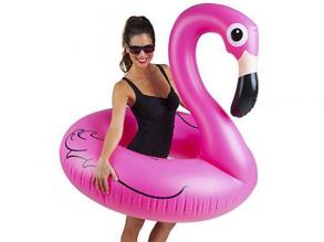 Óriás flamingó felfújható úszógumi 119x121x108 cm