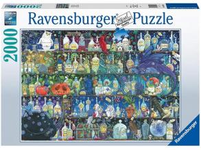 Puzzle 2000 db - A méregkeverő szekrénye