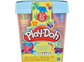 Play-Doh: Állatformázó gyurmaszett 8db gyurmával - Hasbro