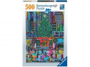 Puzzle 500 db - Rockefeller Karácsony