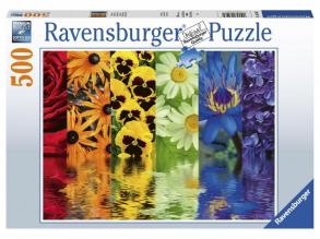 Puzzle 500 db - Virágsávok