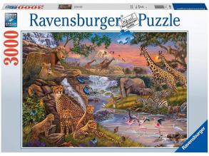 Puzzle 3000 db - Állati Királyság