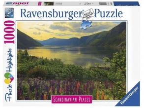 Puzzle 1000 db - Norvég fjordok