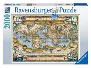 Puzzle 2000 db - A világ körül