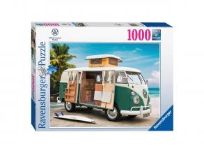 Volkswagen T1 lakóautó puzzle, 1000db.