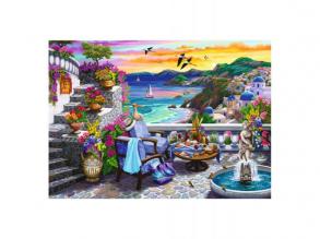 Santorini Sunset puzzle, 300 darab.